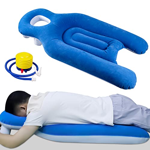 Face Down Pillow After Eye Surgery Inflatable Retina Lying Pillow, Retinal De...
