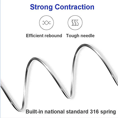 10PCS Permanent Makeup Clear Needle Cartridges for Eyebrow Eyeliner Tattoo Ma...