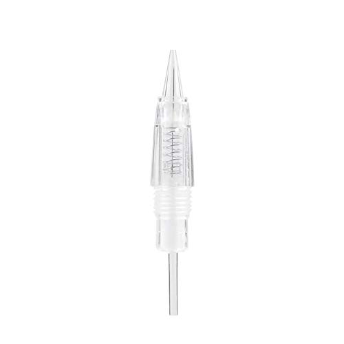10PCS Permanent Makeup Clear Needle Cartridges for Eyebrow Eyeliner Tattoo Ma...