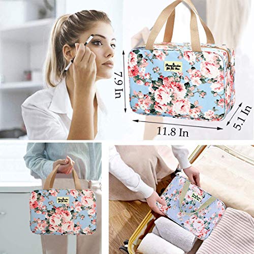 Large Makeup Bag Toiletry Bag for Women Make Up Bag Cosmetic Bag Toiletries B...