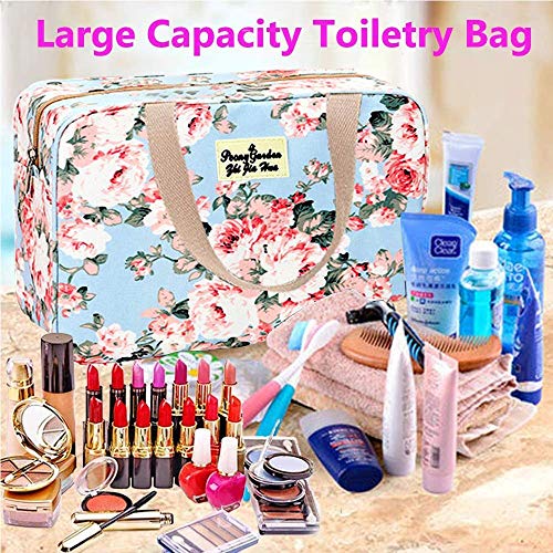 Large Makeup Bag Toiletry Bag for Women Make Up Bag Cosmetic Bag Toiletries B...