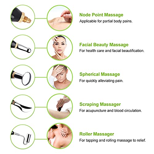 5-in-1Electronic Acupuncture Pen Electric Meridians Therapy Heal Massager Mer...