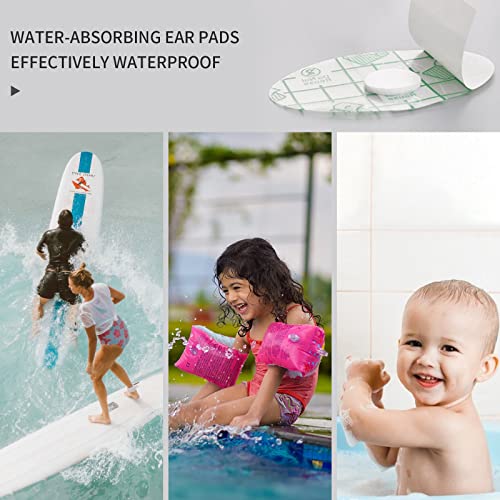 Ear Covers Waterproof Baby Shower Ear Stickers 30PCS Disposable Ear Protectio...