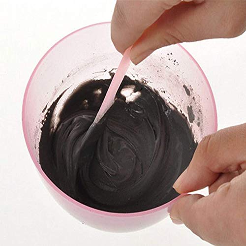 120 Pcs Cosmetic Spatula Makeup Face Plastic Spoon for Facial Skin Care Spoon...