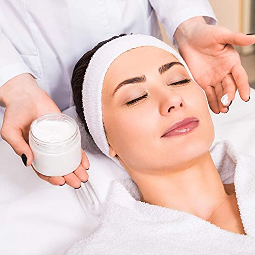 4 Ounce Plastic Jars with Aluminum Lid Leak Proof Clear Containers Jars for S...