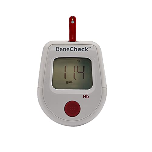Home Hemoglobin Test Kit, Hemoglobin Test Meter Anemia Monitor Kit includes 1...