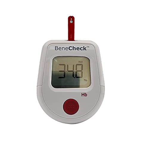 Home Hemoglobin Test Kit, Hemoglobin Test Meter Anemia Monitor Kit includes 1...