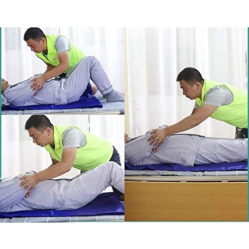 HNYG Reusable Flat Slide Sheet for Elderly Patient Transfer, Turning, and Rep...
