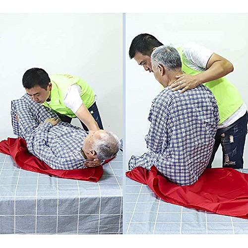HNYG Reusable Flat Slide Sheet for Elderly Patient Transfer, Turning, and Rep...