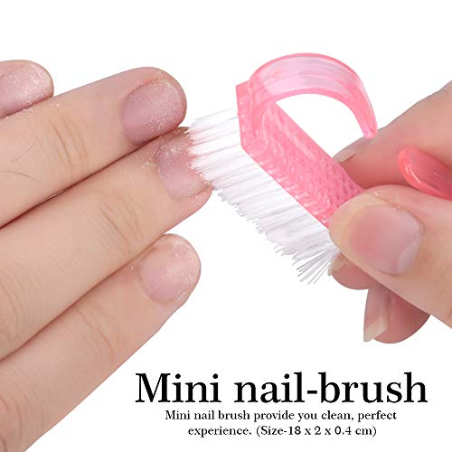 Nail File and Buffer- 3pcs Double Sided Nail File, Rectangular Nail Buffer, B...