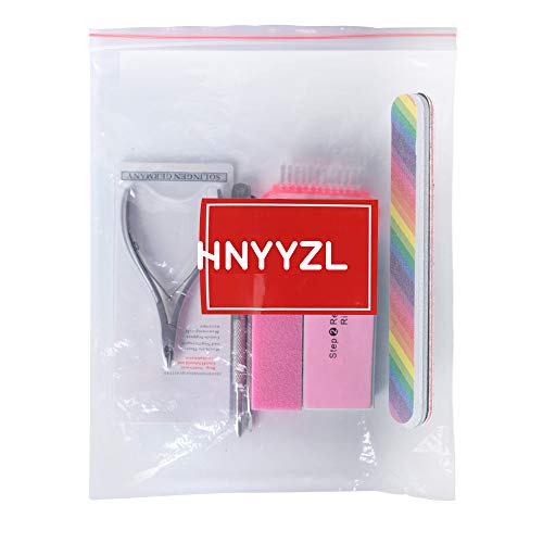 Nail File and Buffer- 3pcs Double Sided Nail File, Rectangular Nail Buffer, B...