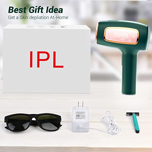 Laser Hair Removal At-home Hair Removal for Women IPL Hair Removal Device Las...