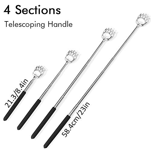 Bear Claw Telescoping Back Scratcher (Black)