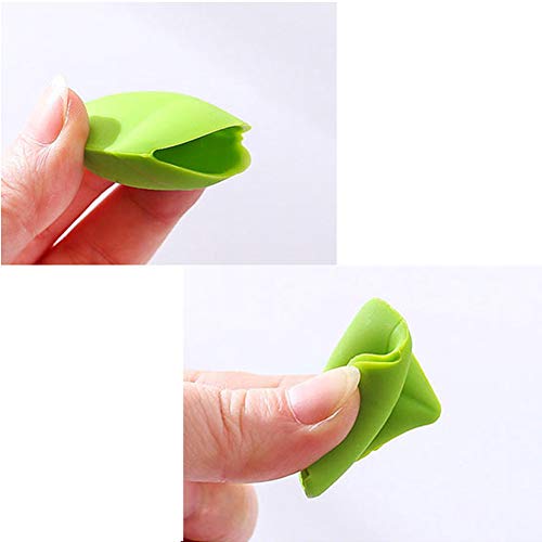 Hokic 4 Pack Silicone Toothbrush Holder Covers for Travel Home Camping School...