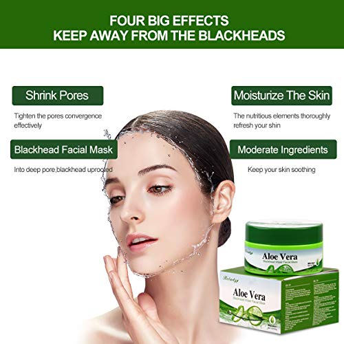 Aloe Vera Peel Off Blackhead Remover Mask-Facial Mask-Peel off Face Masks-Alo...