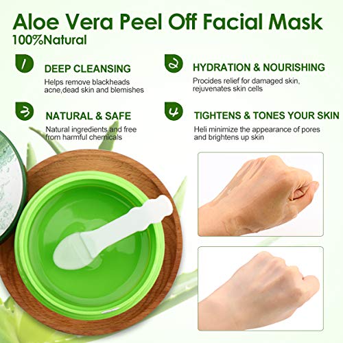 Aloe Vera Peel Off Blackhead Remover Mask-Facial Mask-Peel off Face Masks-Alo...