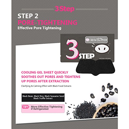 Holika Holika Pig Nose Clear Blackhead 3-Step Kit Strong Pack of 5