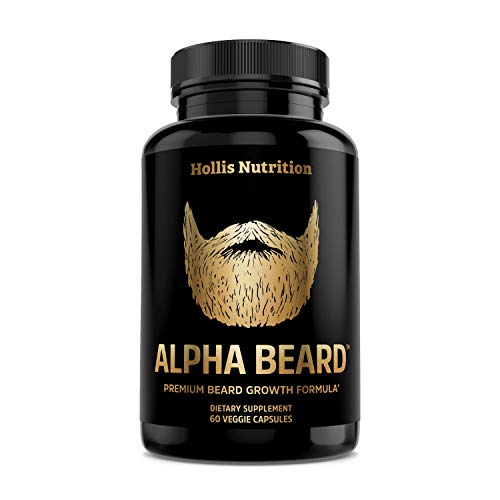 ALPHA BEARD Growth Vitamins | Biotin 10,000mcg, Patented OptiMSM®, goMCT®, Co...