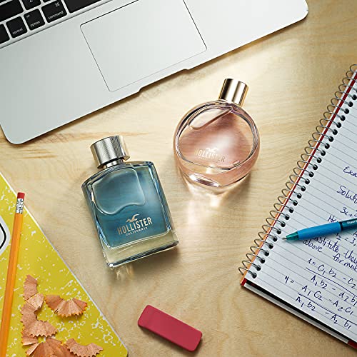 Hollister Wave Men Eau De Toilette, 3.4 Ounce, Multi, 100 ml