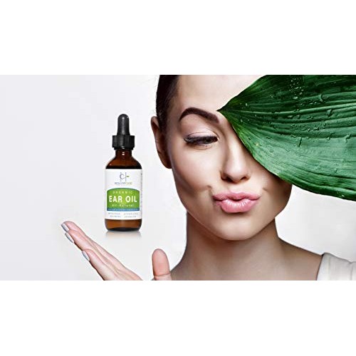 HOLLOWCARE THERAPEUTICS Organic Ear Oil For Wax Removal | Ear Infections, Swi...