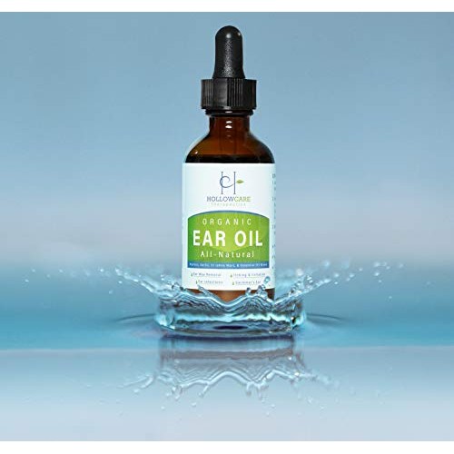 HOLLOWCARE THERAPEUTICS Organic Ear Oil for Wax Removal | Itching & Irritatio...