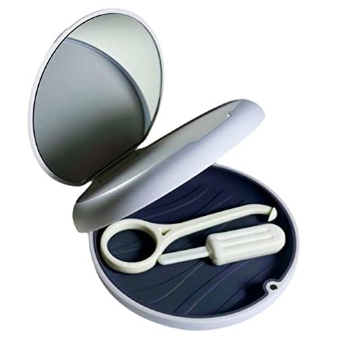 HOLM Retainer and Aligner Case with Mirror, Removal tool and Chewie for Oral ...