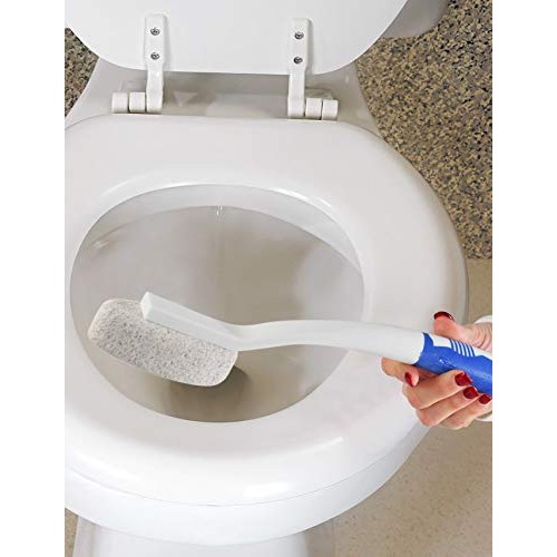 HOME-X Pumice Toilet Cleaning Wand, Volcanic Pumice Toilet Bowl Cleaner with ...