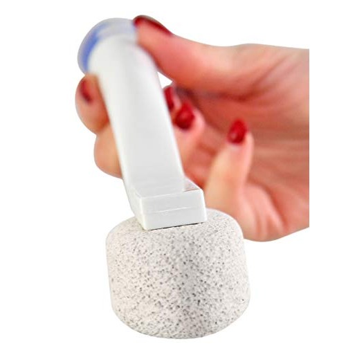 HOME-X Pumice Toilet Cleaning Wand, Volcanic Pumice Toilet Bowl Cleaner with ...