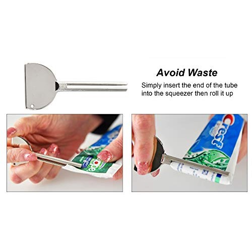 HOME-X Tube-Squeezer Key, Toothpaste Squeezer to Reduce Waste, Tube Roller an...