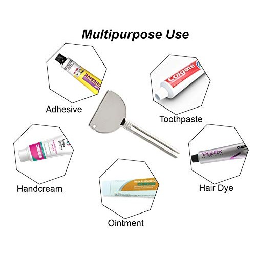 HOME-X Tube-Squeezer Key, Toothpaste Squeezer to Reduce Waste, Tube Roller an...