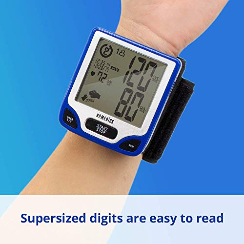 HoMedics Automatic Blood Pressure Monitor, Wrist | Smart Measure Technology |...