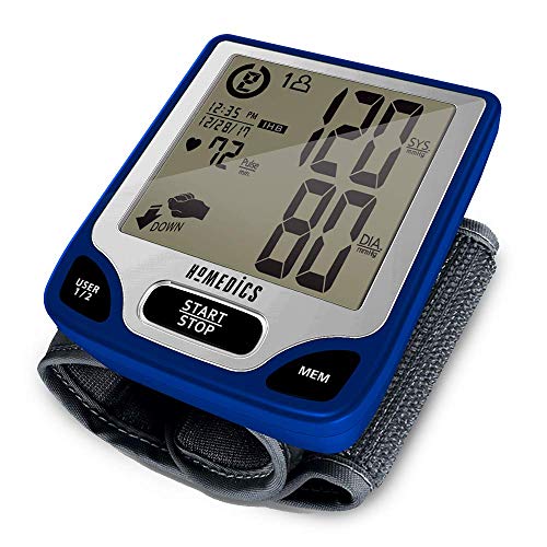 HoMedics Automatic Blood Pressure Monitor, Wrist | Smart Measure Technology |...