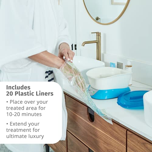 HoMedics ParaSpa Paraffin Wax Bath | Wax Warmer | Bonus 3 lb Paraffin Wax & 2...