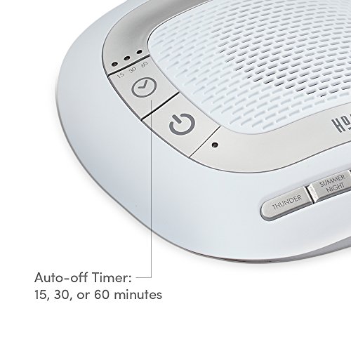 Homedics White Noise Sound Machine | Portable Sleep Therapy for Home, Office,...