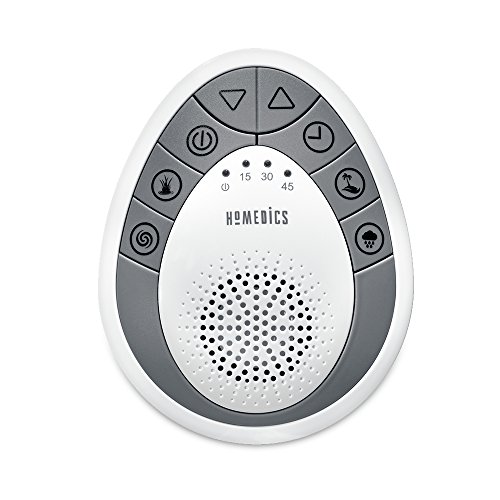 HoMedics White Noise Sound Machine | Portable Sleep Therapy for Home, Office,...