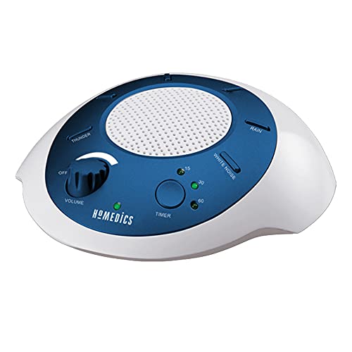 Homedics White Noise Sound Machine | Portable Sleep Therapy for Home, Office,...