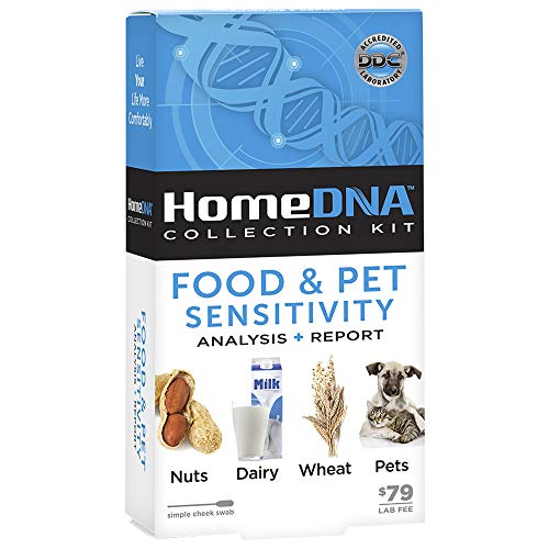 HomeDNA Food & Pet Sensitivity at-Home DNA Test Kit | Lab Fees NOT Included |...