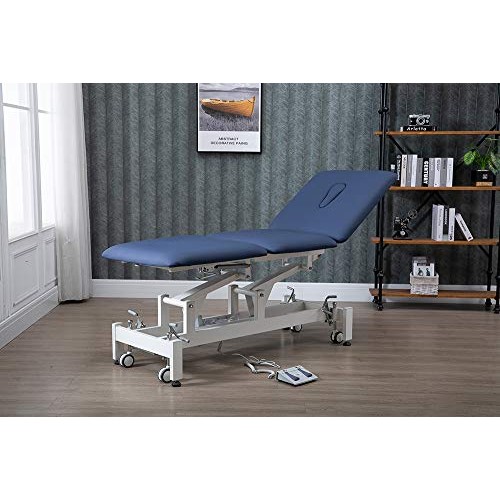 Electric Treatment Table,HomelyD Hi-Lo Adjustable，3-Section Physical Therapy...