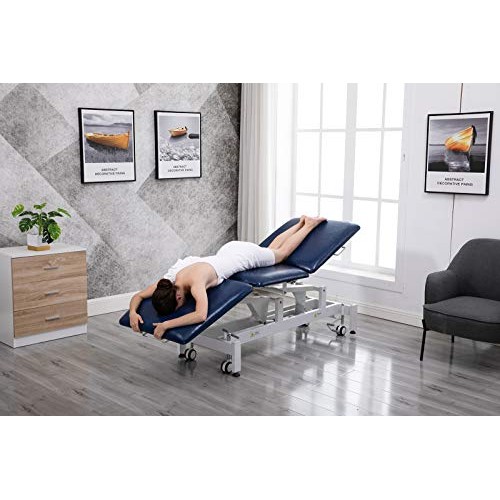 Electric Treatment Table,HomelyD Hi-Lo Adjustable，3-Section Physical Therapy...