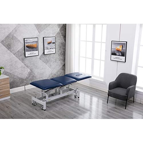 Electric Treatment Table,HomelyD Hi-Lo Adjustable，3-Section Physical Therapy...