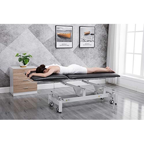 Physical Therapy Table,HomelyD Hi-Lo adjustable 2 section PT Treatment table,...