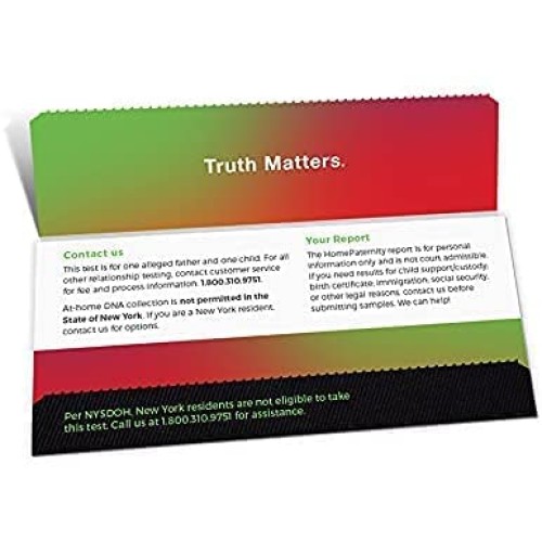 HomePaternity Sibling DNA Test, All Lab Fees & Shipping Included, Results in ...