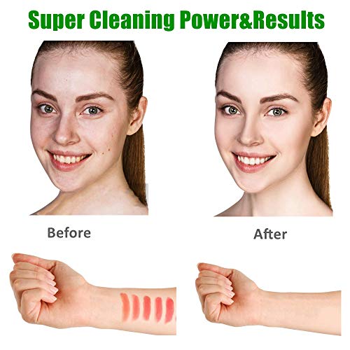 Facial Cleanser,2020 Newest Face Scrubber Natural Loofah Facial Cleansing Reu...