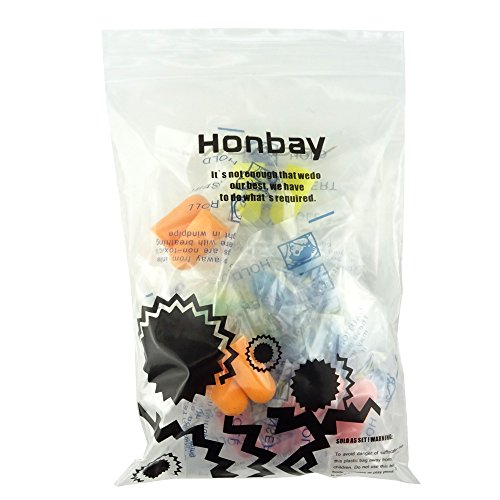 HONBAY 10 Pairs 20 PCS Soft Foam Ear Plugs Fit Your Ears Perfectly Hearing Pr...