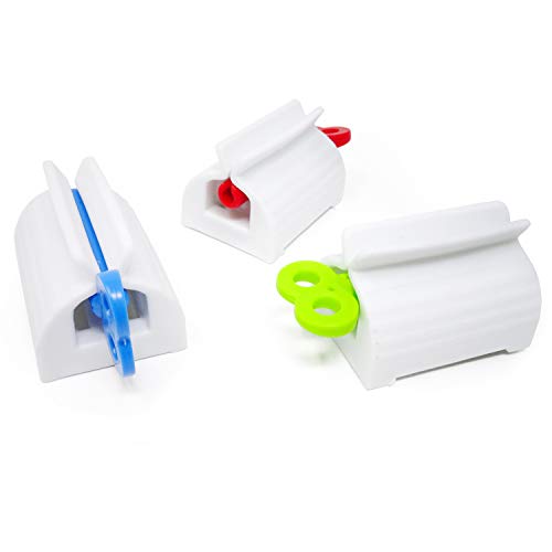 Honbay 3PCS Toothpaste Tube Squeezers Toothpaste Dispenser Rolling Toothpaste...