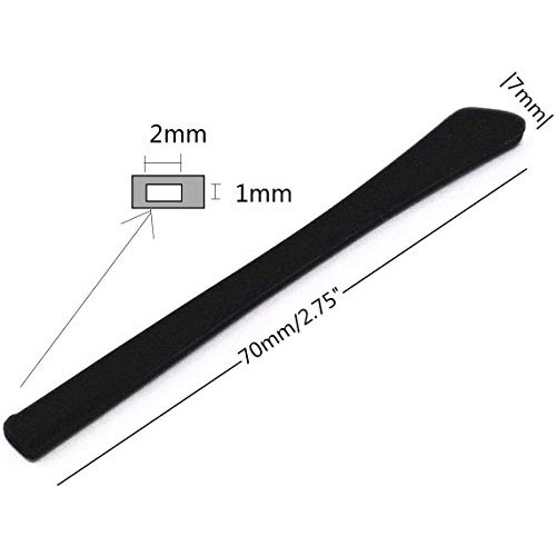 Honbay 5 Pairs Colorful Anti-slip Silicone Eyeglass End Tips Ear Sock Pieces ...