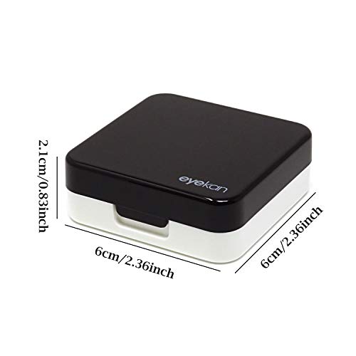 Honbay Fashion Travel Contact Lens Case Kit Mini Contact Lens Box with Mirror...