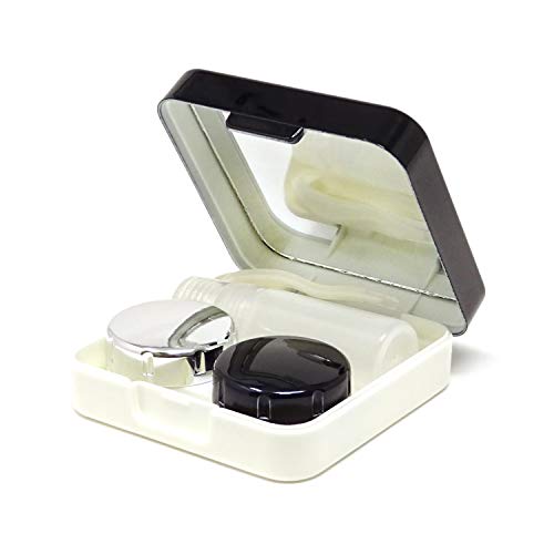 Honbay Fashion Travel Contact Lens Case Kit Mini Contact Lens Box with Mirror...