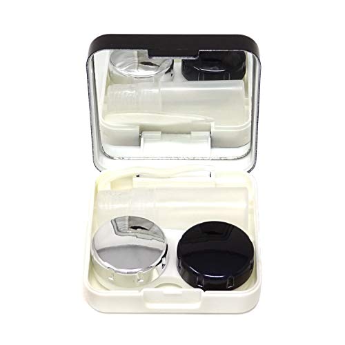 Honbay Fashion Travel Contact Lens Case Kit Mini Contact Lens Box with Mirror...