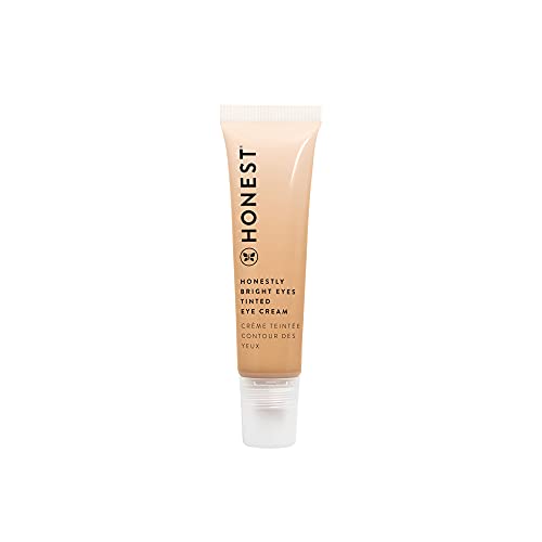 Honest Beauty Honestly Bright Eyes Tinted Eye Cream, Sandstone with Hyaluroni...